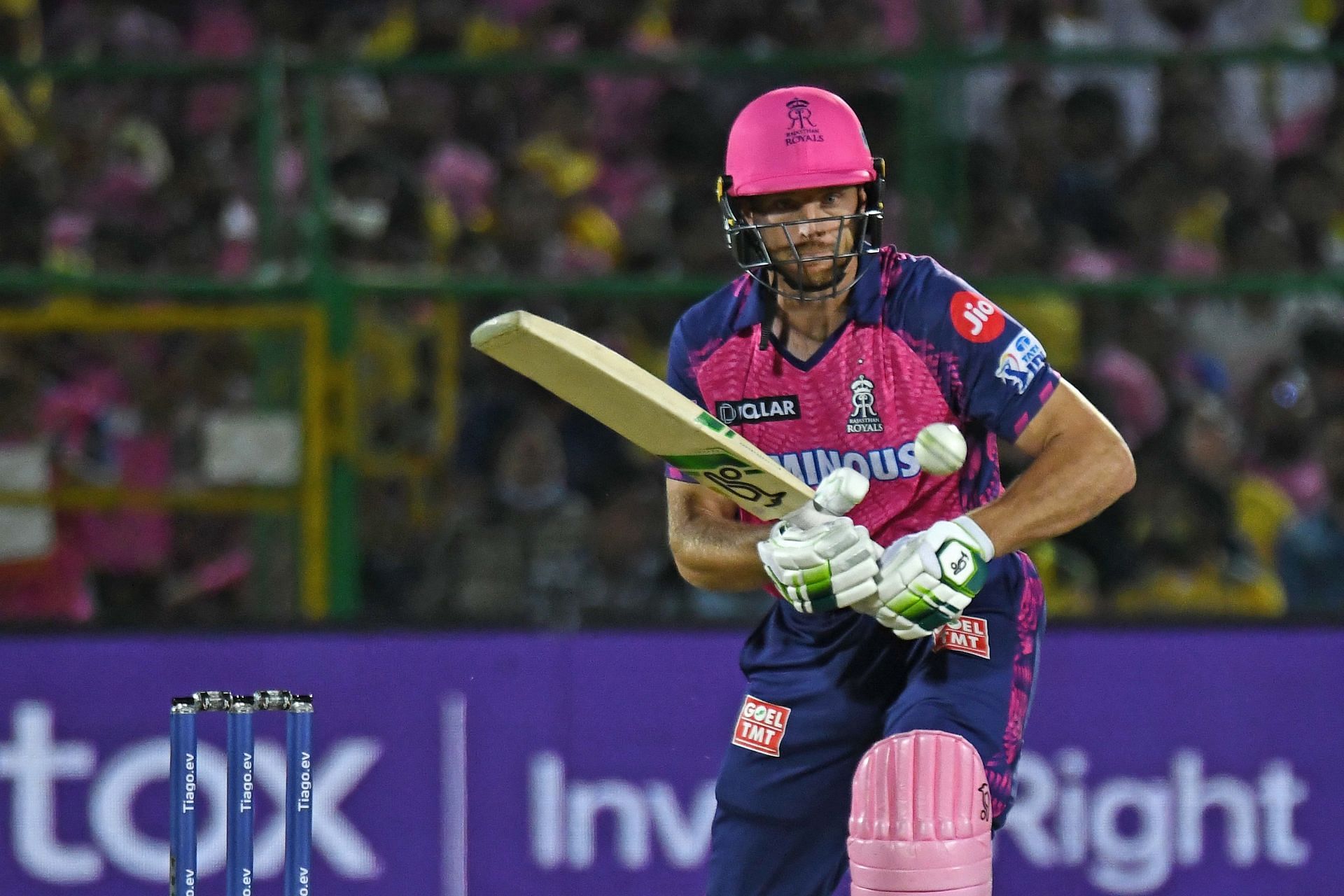 Jos Buttler during Rajasthan Royals v Chennai - Super Kings IPL 2023 T20 - Source: Getty